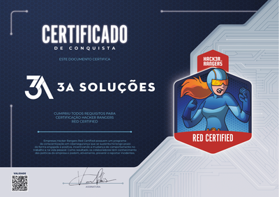 3A Solucoes - Hacker Rangers Red Certified