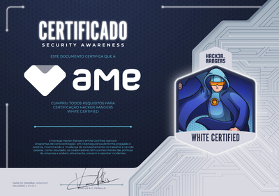 AME - Hacker Rangers White Certified