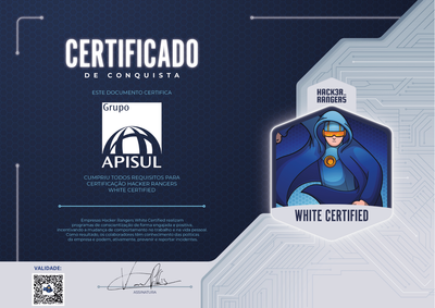 Apisul - Hacker Rangers White Certified