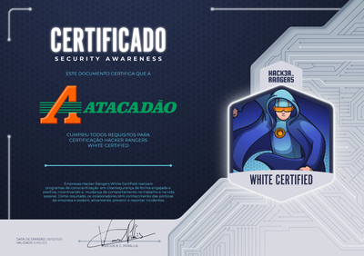 ATACADÃO- Hacker Rangers White Certified