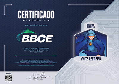 BBCE - Hacker Rangers White Certified