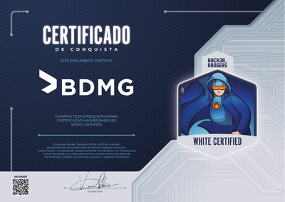 BDMG - Hacker Rangers White Certified