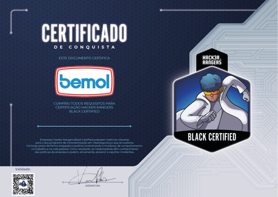Bemol - Hacker Rangers Black Certified