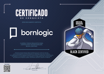 BOrnlogic - Hacker Rangers Black Certified
