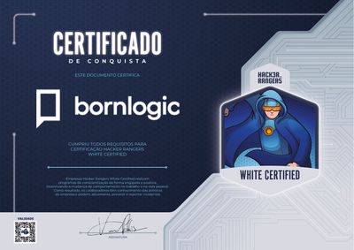 Bornlogic - Hacker Rangers White Certified