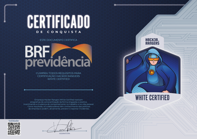 BRF Previdência - Hacker Rangers White Certified