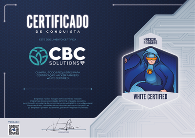CBC Ampliato - Hacker Rangers White Certified