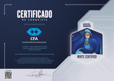 CFA - Hacker Rangers White Certified