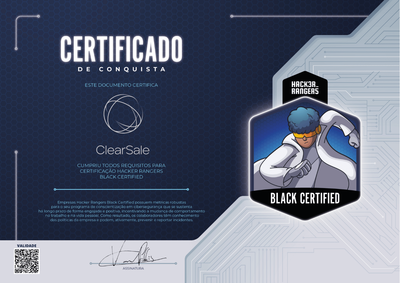 Clear Sale - Hacker Rangers Black Certified