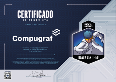 Compugraf - Hacker Rangers Black Certified