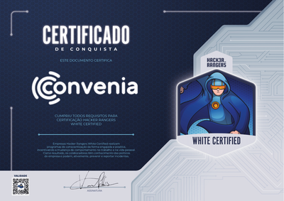 Convenia - Hacker Rangers White Certified
