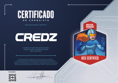 Credz - Hacker Rangers Red Certified