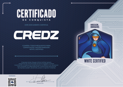 CREDZ - Hacker Rangers White Certified