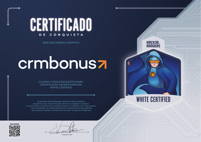 CRM&Bonus - Hacker Rangers White Certified