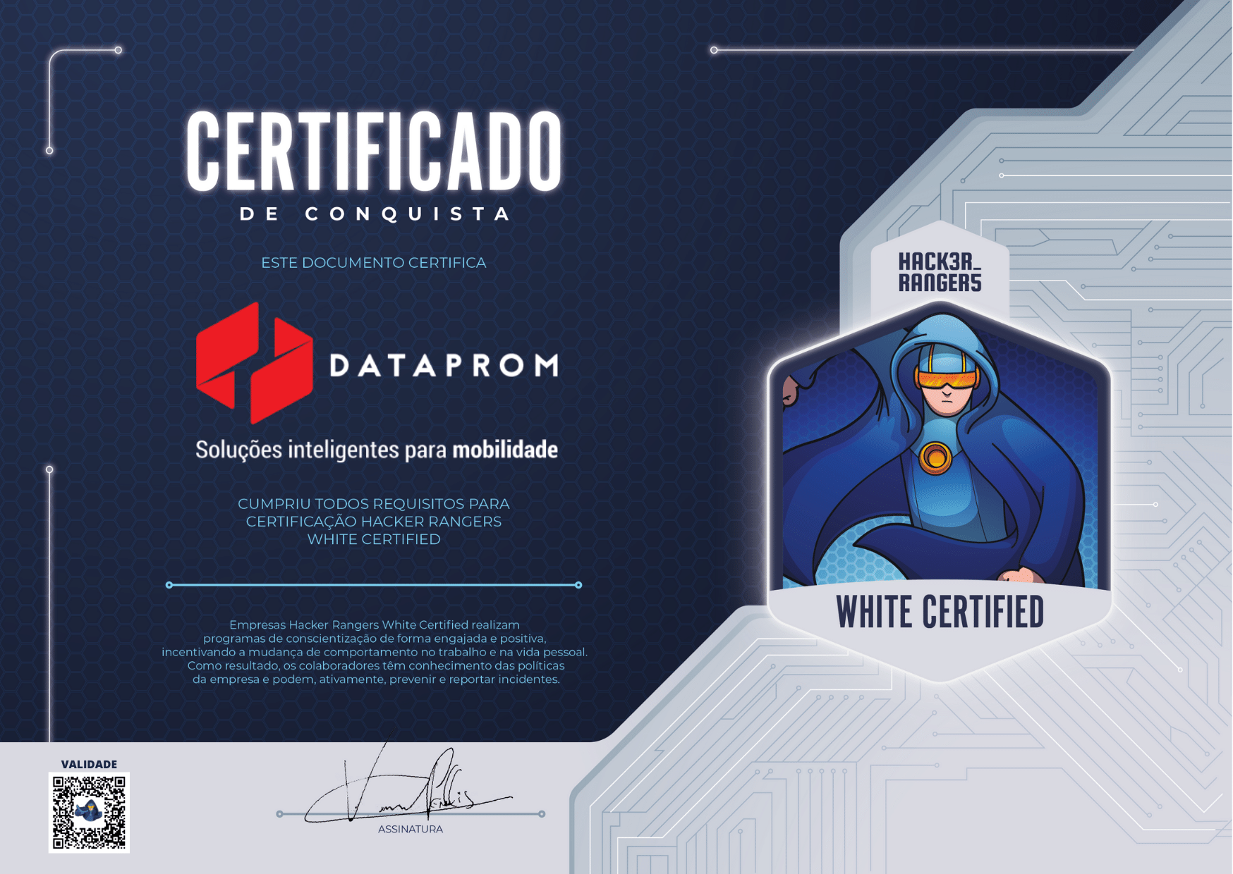 Dataprom - Hacker Rangers White Certified