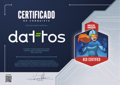 Dattos - Hacker Rangers Red Certified