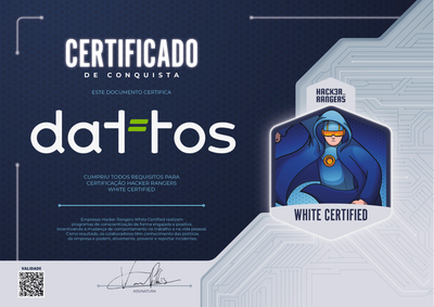 Dattos - Hacker Rangers White Certified