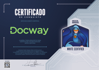 Docway - Hacker Rangers White Certified
