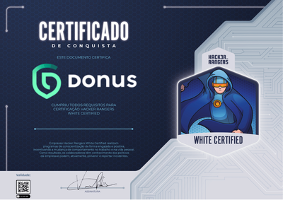 DONUS - Hacker Rangers White Certified