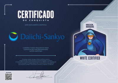 Daiichi Sankyo - Hacker Rangers White Certified