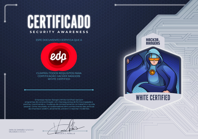 EDP Brasil - Hacker Rangers White Certified