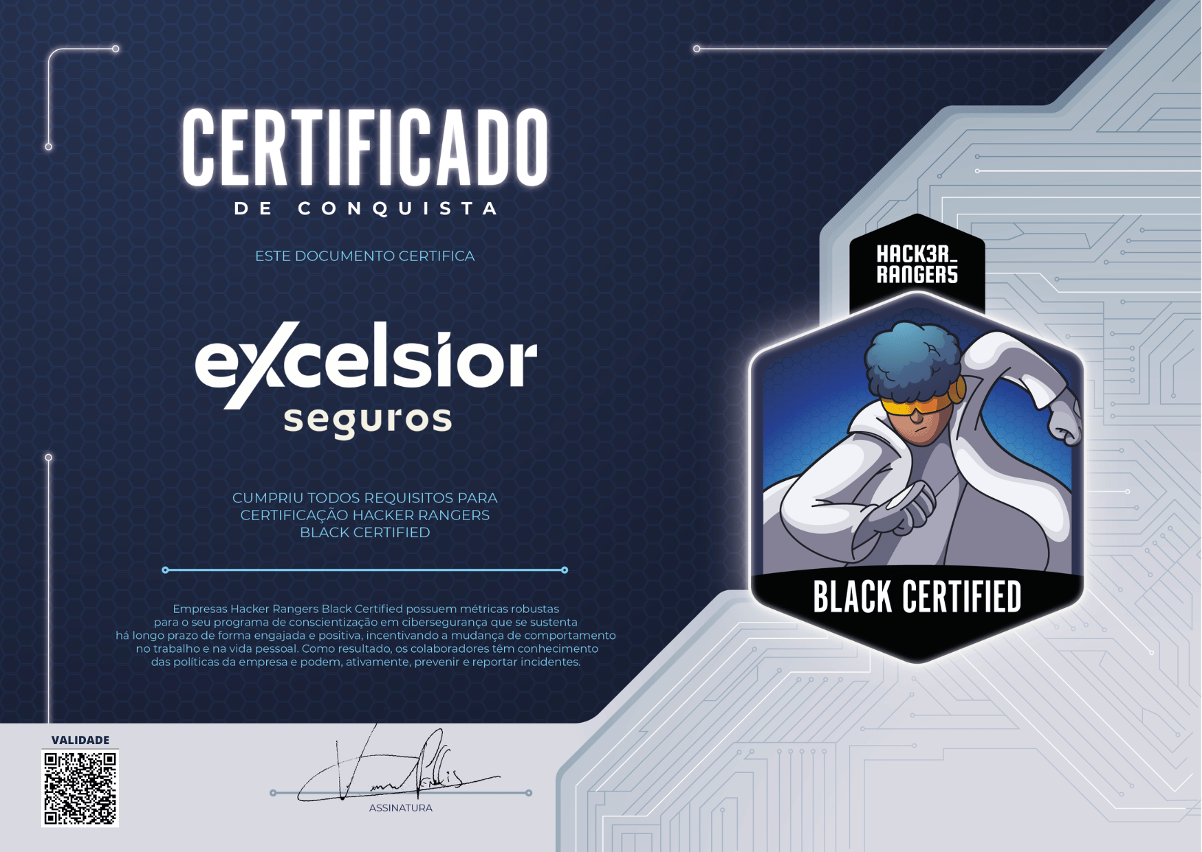 Excelsior Seguros - Hacker Rangers Black Certified