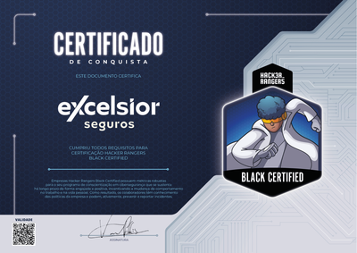 Excelsior Seguros - Hacker Rangers Black Certified