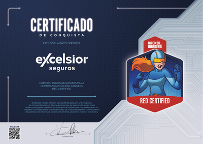 Excelsior Seguros - Hacker Rangers Red Certified