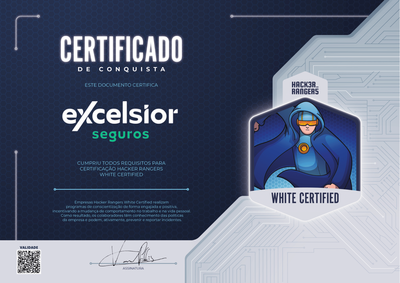 Excelsior Seguros - Hacker Rangers White Certified