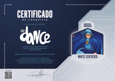 Fitdance - Hacker Rangers White Certified
