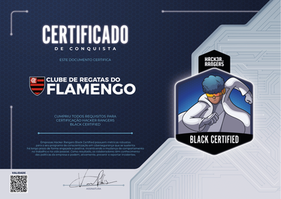 Flamengo - Hacker Rangers Black Certified