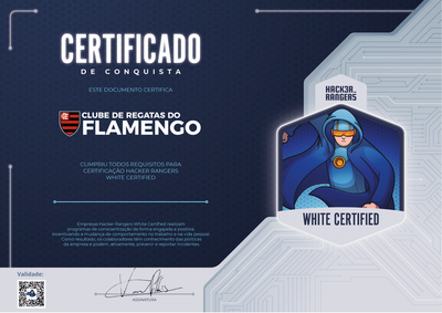 Flamengo - Hacker Rangers White Certified