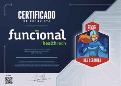 Funcional Health Tech - Hacker Rangers Red Certified