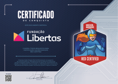 Fundação Libertas - Hacker Rangers Red Certified