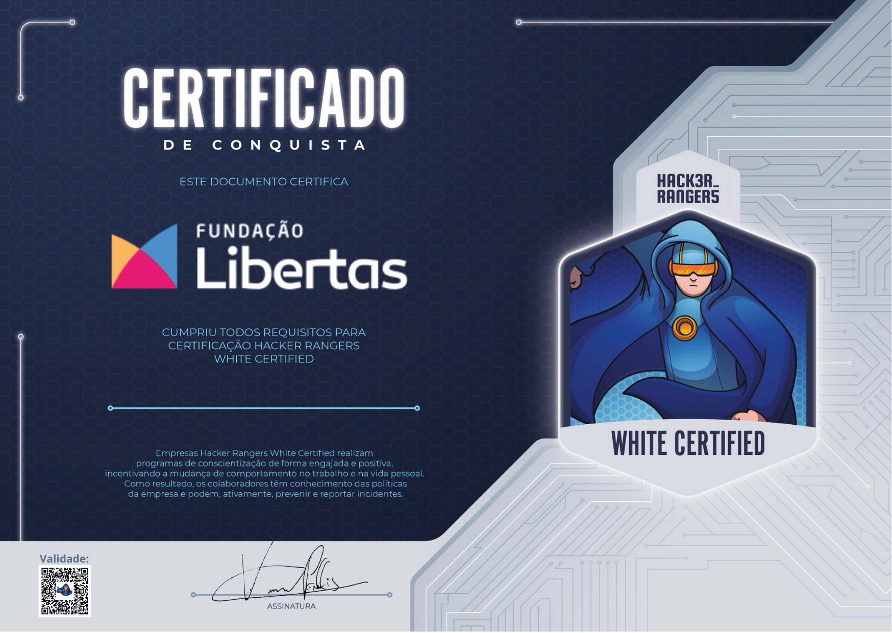 Fundação Libertas - Hacker Rangers White Certified