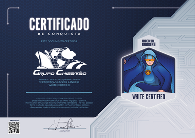 Grupo Chibatão - Hacker Rangers White Certified