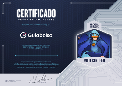 GUIABOLSO - Hacker Rangers White Certified