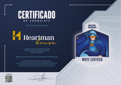 Heartman House - Hacker Rangers White Certified