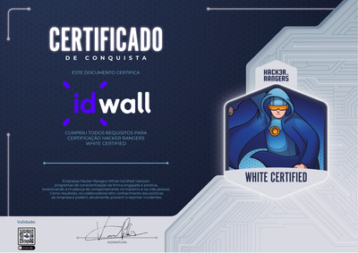 Idwall - Hacker Rangers White Certified