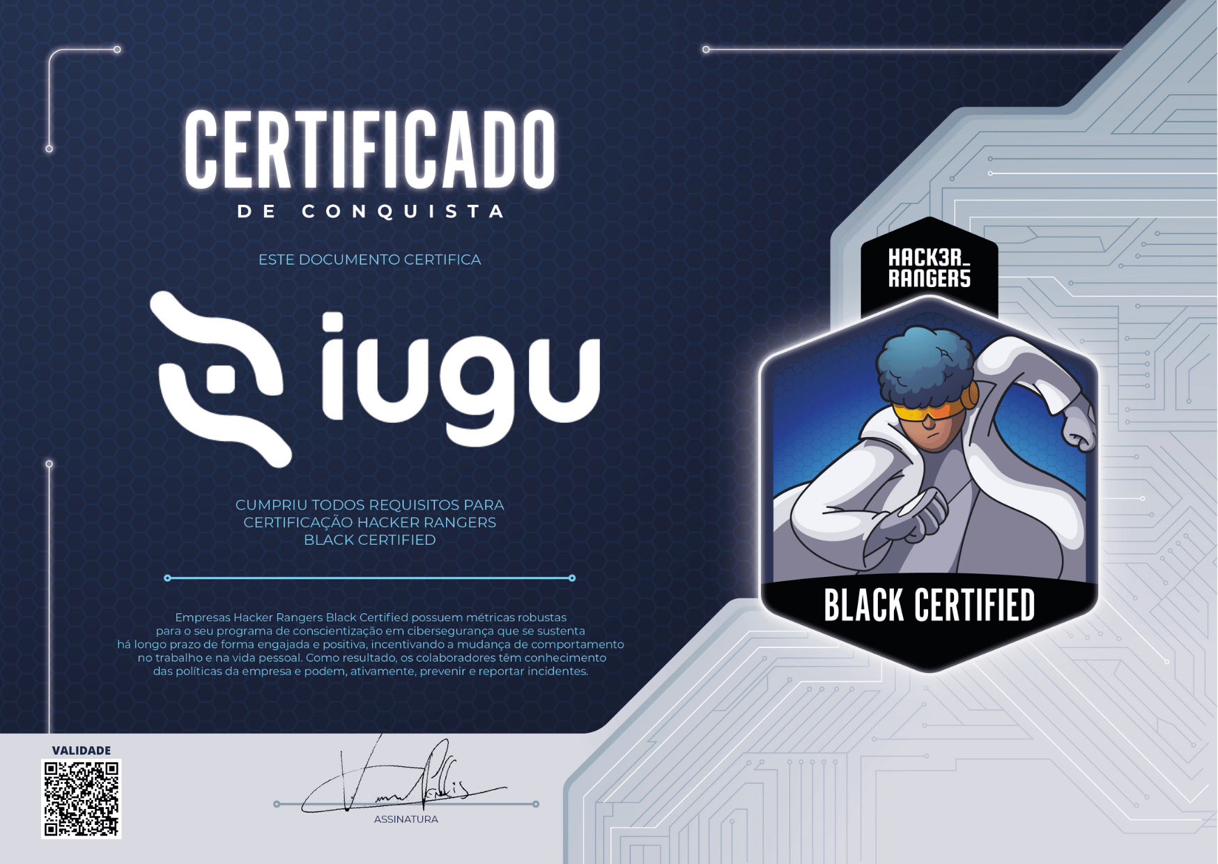 Iugu - Hacker Rangers Black Certified