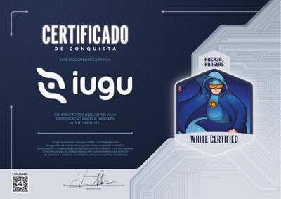 Iugu - Hacker Rangers White Certified