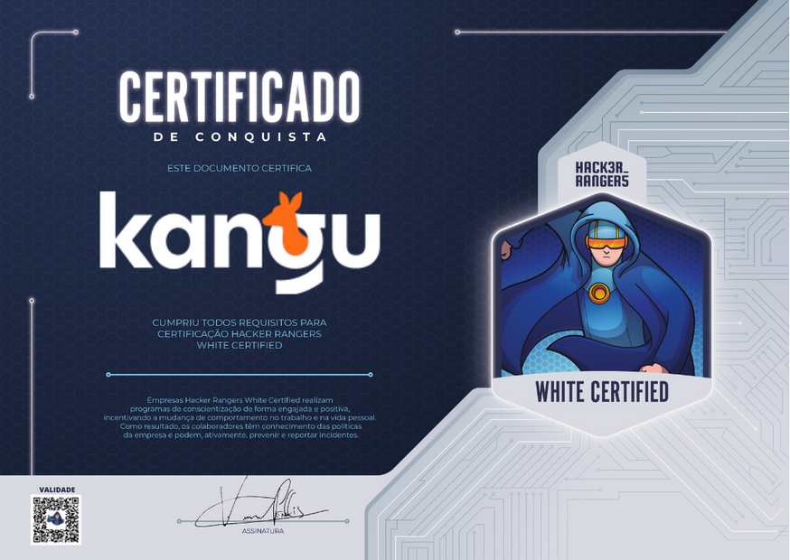 Kangu - Hacker Rangers White Certified