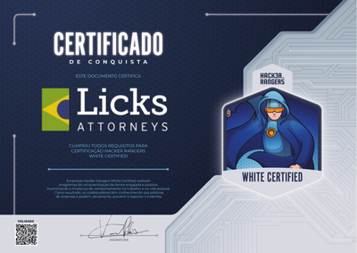 Licks Attorneys - Hacker Rangers White Certified