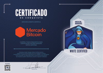Mercado Bitcoin - Hacker Rangers White Certified