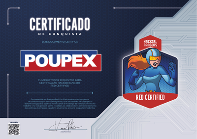Poupex - Hacker Rangers Red Certified