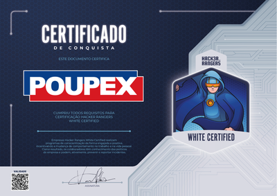 Poupex - Hacker Rangers White Certified