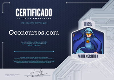 Qconcursos - Hacker Rangers White Certified