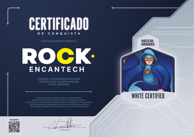 Rock Encantech - Hacker Rangers White Certified