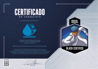 Sabesprev - Hacker Rangers Black Certified