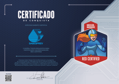 Sabesprev - Hacker Rangers Red Certified